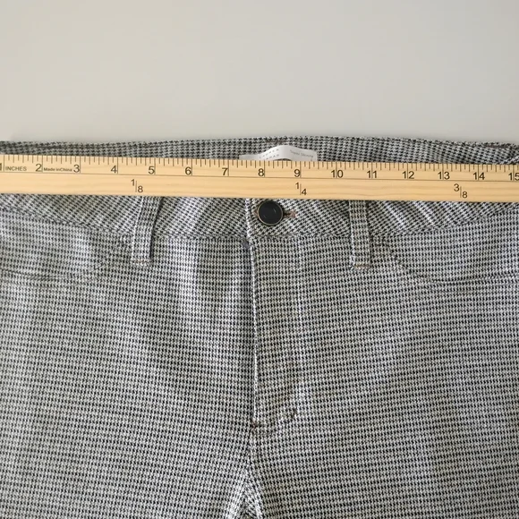 LC Lauren Conrad Black and White Houndstooth Pants - Picture 3 of 6